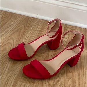 A New Day • Red Strap Sandal
